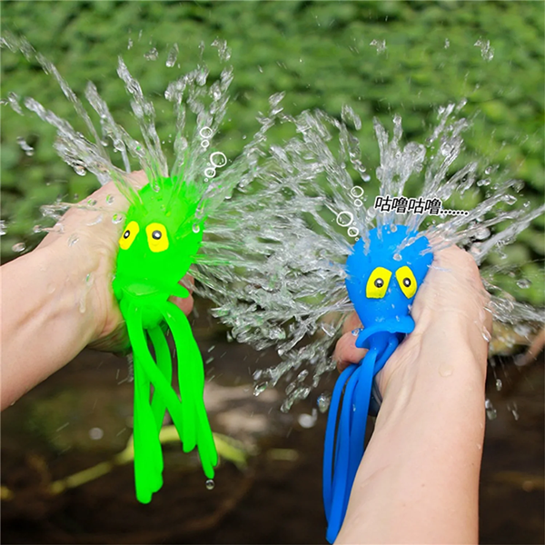 1PC  Octopus Water Pool Toys for Kids Sensory Octopus Water Bomb Splash Balls Toddler Bath Toy Swimming Pool Floating Swim Toys