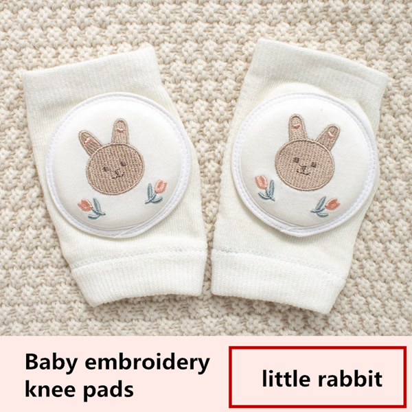 2PCS Baby Knee Pad Kids Safety Crawling Elbow Cushion Infants Toddlers Protector Safety Kneepad Leg Warmer