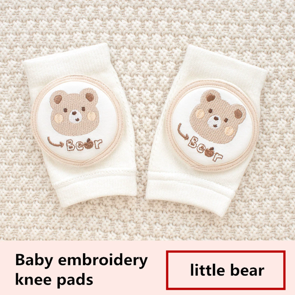 2PCS Baby Knee Pad Kids Safety Crawling Elbow Cushion Infants Toddlers Protector Safety Kneepad Leg Warmer