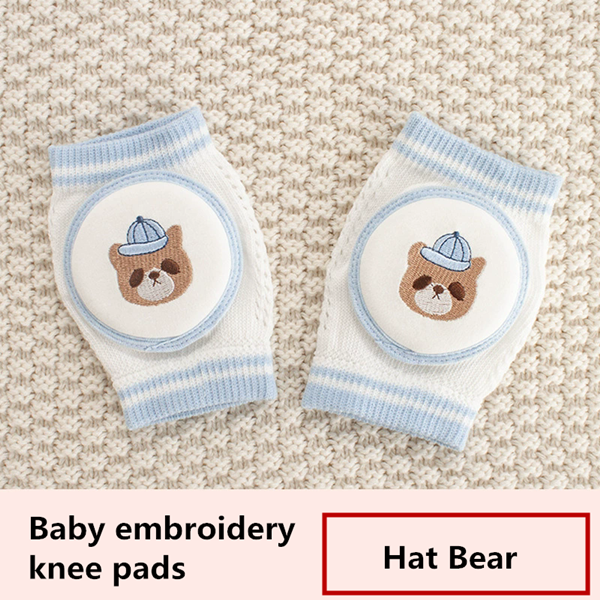 2PCS Baby Knee Pad Kids Safety Crawling Elbow Cushion Infants Toddlers Protector Safety Kneepad Leg Warmer