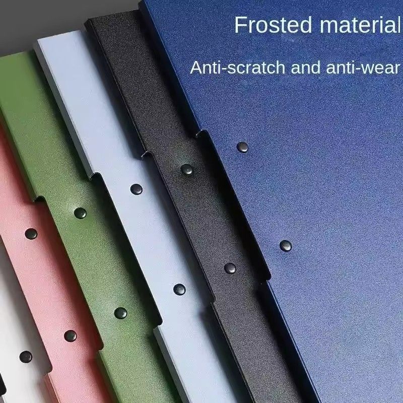 1PC  A4 folder board, horizontal data report, lecture notes, archives, dual clip multifunctional book clip, student writing pad