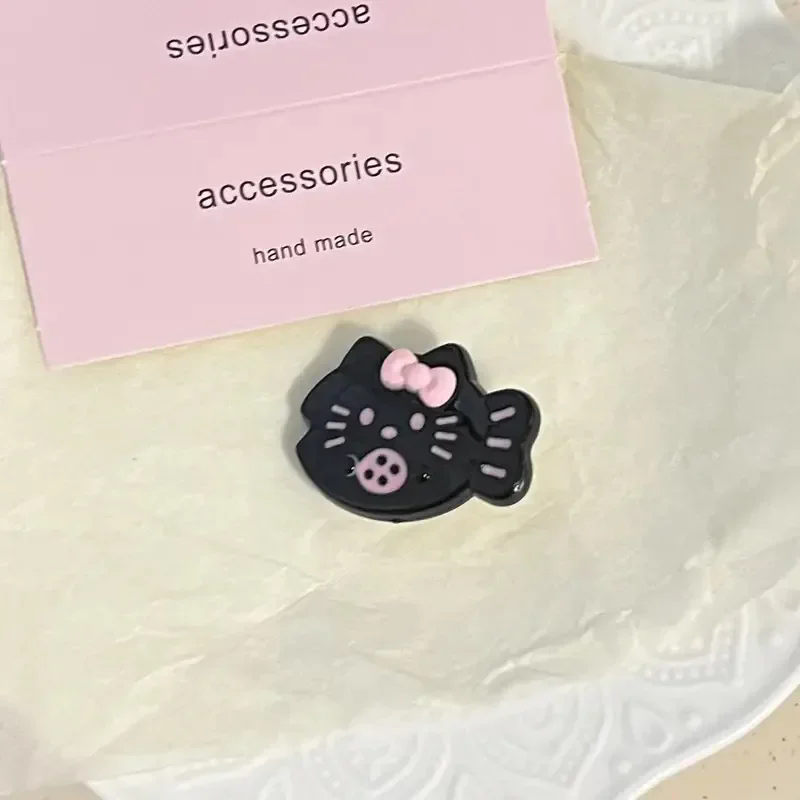 6PCS  Cute Cat Little Fish Hair Clip Girl Style Sweet Soft Dopamine Versatile Edge Clamps Hair Accessories for Women Girl