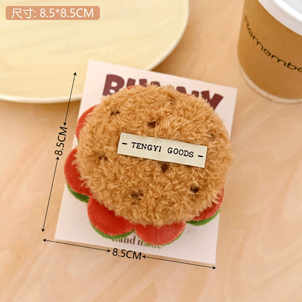 1PC Stereoscopic Simulation Food Doll Hair Clip Versatile Cream Cake Hair Clip With Broken Hair And Bangs Headband