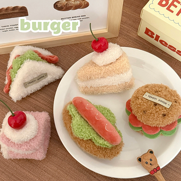 1PC Stereoscopic Simulation Food Doll Hair Clip Versatile Cream Cake Hair Clip With Broken Hair And Bangs Headband