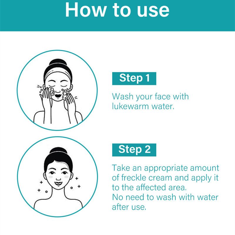 1PC DARK SPOT REMOVAL CREAM  WHITENING FRECKLE CREAM