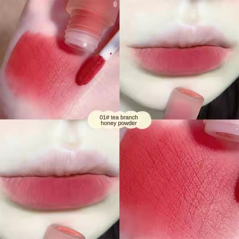 1PC 6 Colors Fireworks Bear Lip Glaze Mirror Water Light Lip GlazeWaterproof Moisturize Lipstick Girls Makeup view 6