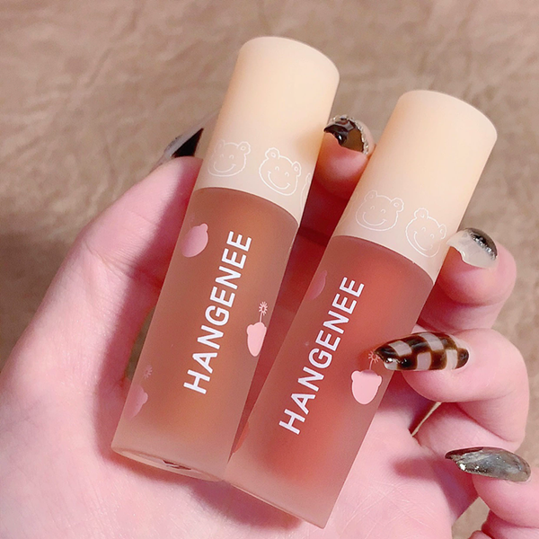 1PC 6 Colors Fireworks Bear Lip Glaze Mirror Water Light Lip GlazeWaterproof Moisturize Lipstick Girls Makeup view 2