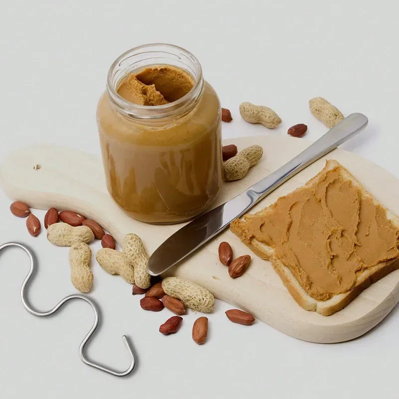 1PC  Peanut Butter Stirrer with Scraper Tool Almond Butter Mixing Tool Butter & Jam Stirrer Multipurpose Kitchen Tool