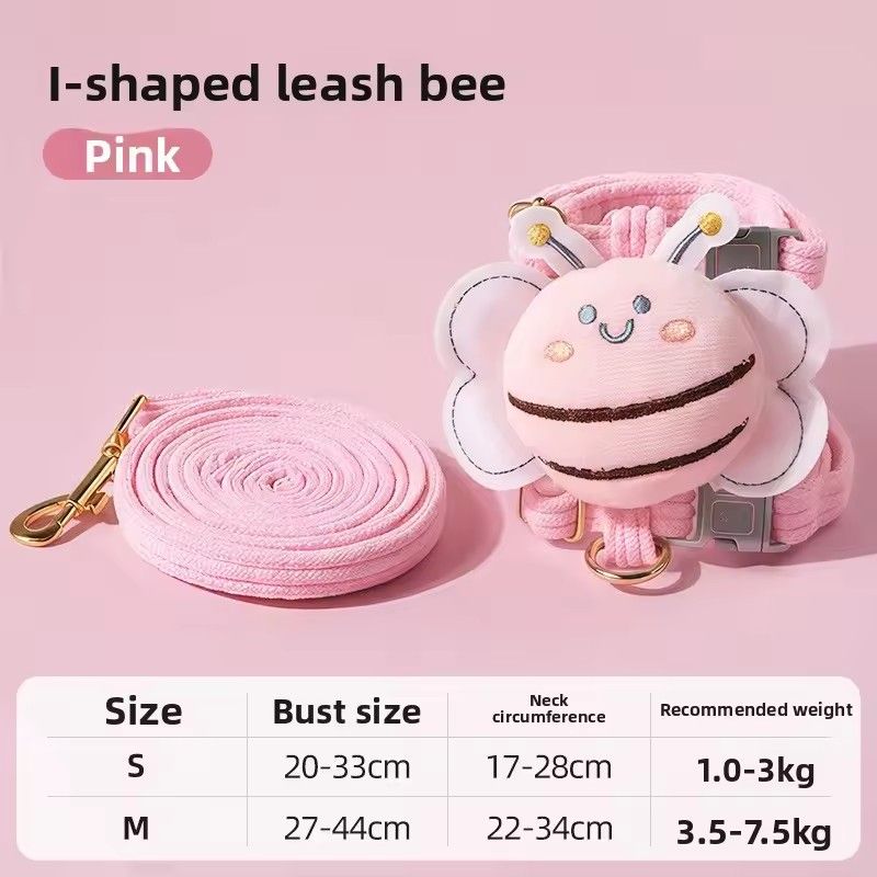 1PC M size cat belt anti breakage special for going out cat vest style chest strap small dog anti running cat rope