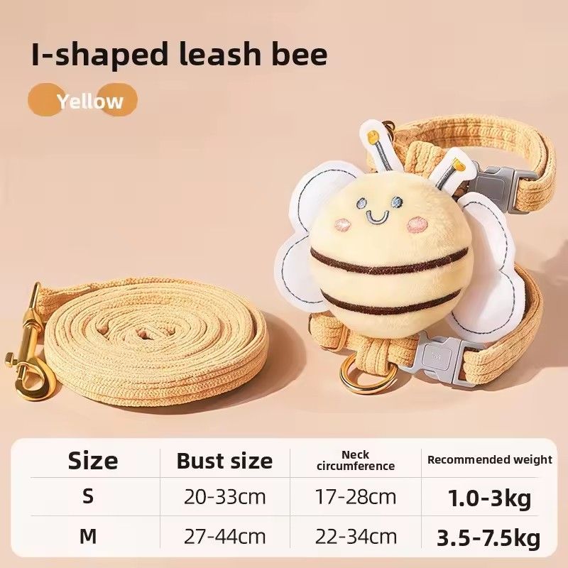 1PC M size cat belt anti breakage special for going out cat vest style chest strap small dog anti running cat rope
