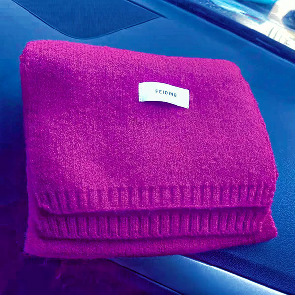 1PC Simple Solid Soft Scarf Autumn Winter Women Knitted Wool Korean Couple Fashion Thick Warm Muffler Thermal Muffler Male Shawl