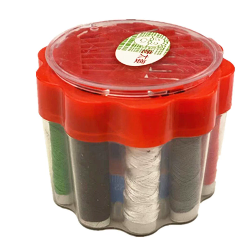 1PC  Needle Portable Mini Travel Household Sewing Box Set Sewing Kit Tape Measure Home Tools Sewing Tools Accessories Home Decor