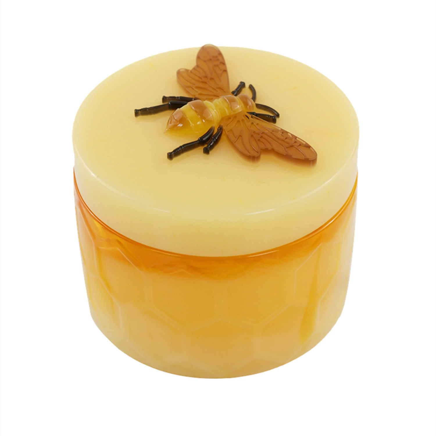 1PC   Bee Can Gypsum Silicone Mold Handmade Gift Resin Candle Cup Ceramic Storage Box Mold Home Crafts Decoration Drop Glue Mold