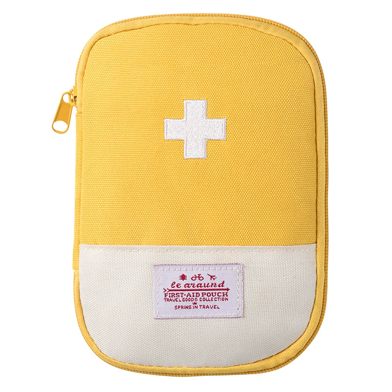 1PC  Portable First Aid Medical Kit Travel Outdoor Camping Emergency Medicine Storage Bag  EDC Pouch Organizer Pill Case（Attention: Only bags, not other products inside the bag）