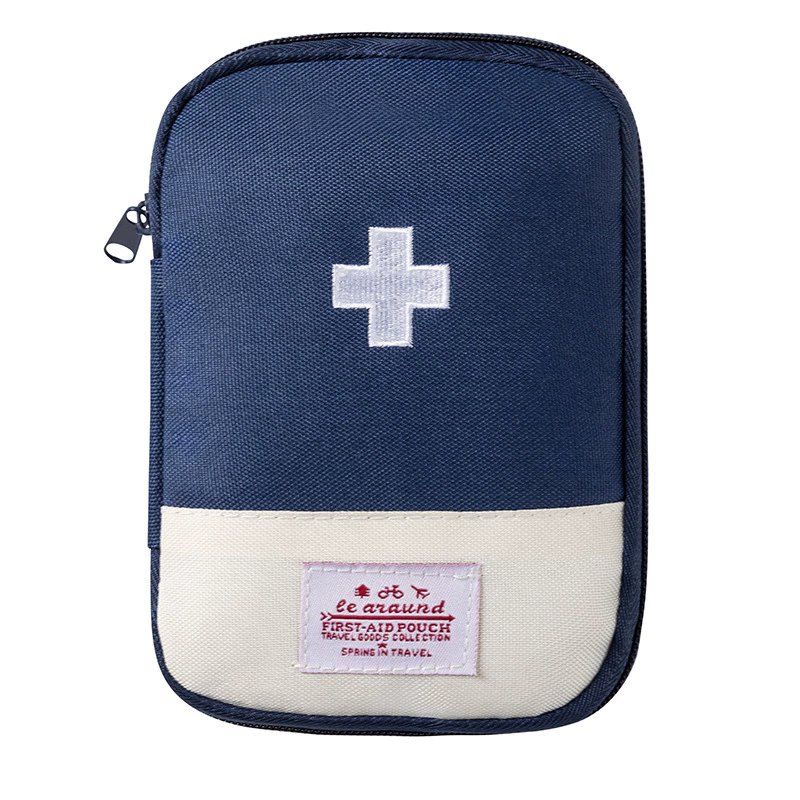 1PC  Portable First Aid Medical Kit Travel Outdoor Camping Emergency Medicine Storage Bag  EDC Pouch Organizer Pill Case（Attention: Only bags, not other products inside the bag）