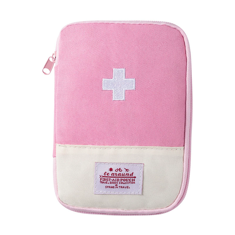 1PC  Portable First Aid Medical Kit Travel Outdoor Camping Emergency Medicine Storage Bag  EDC Pouch Organizer Pill Case（Attention: Only bags, not other products inside the bag）