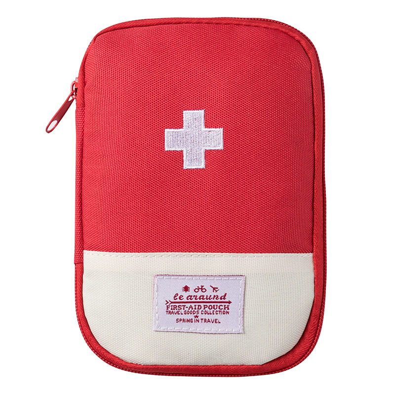 1PC  Portable First Aid Medical Kit Travel Outdoor Camping Emergency Medicine Storage Bag  EDC Pouch Organizer Pill Case（Attention: Only bags, not other products inside the bag）