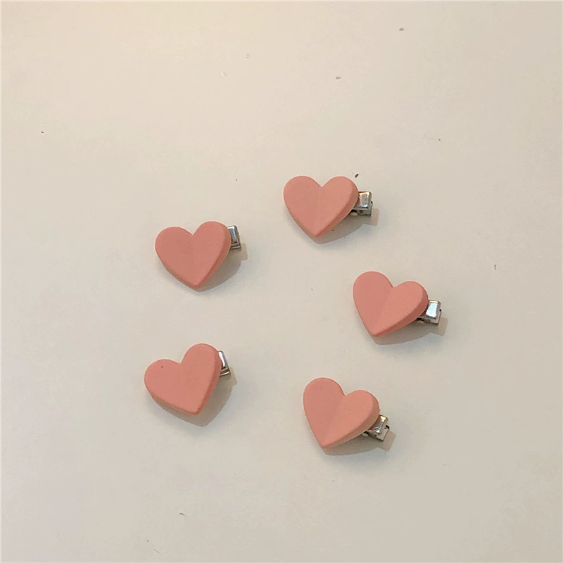 5PCS  Pink peach hair clip, hair clip, sweet mountain tea lace clip, bow headband, hair accessory