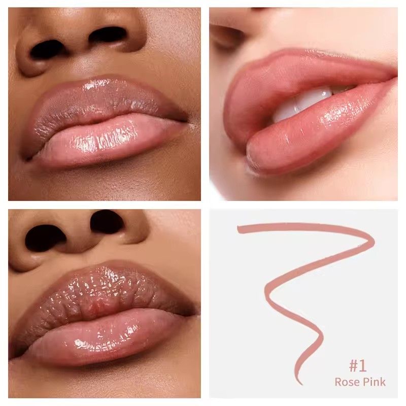 1PC peeling lipliner, long-term wear, stain, tattoo contour, lipliner, matte surface view 3