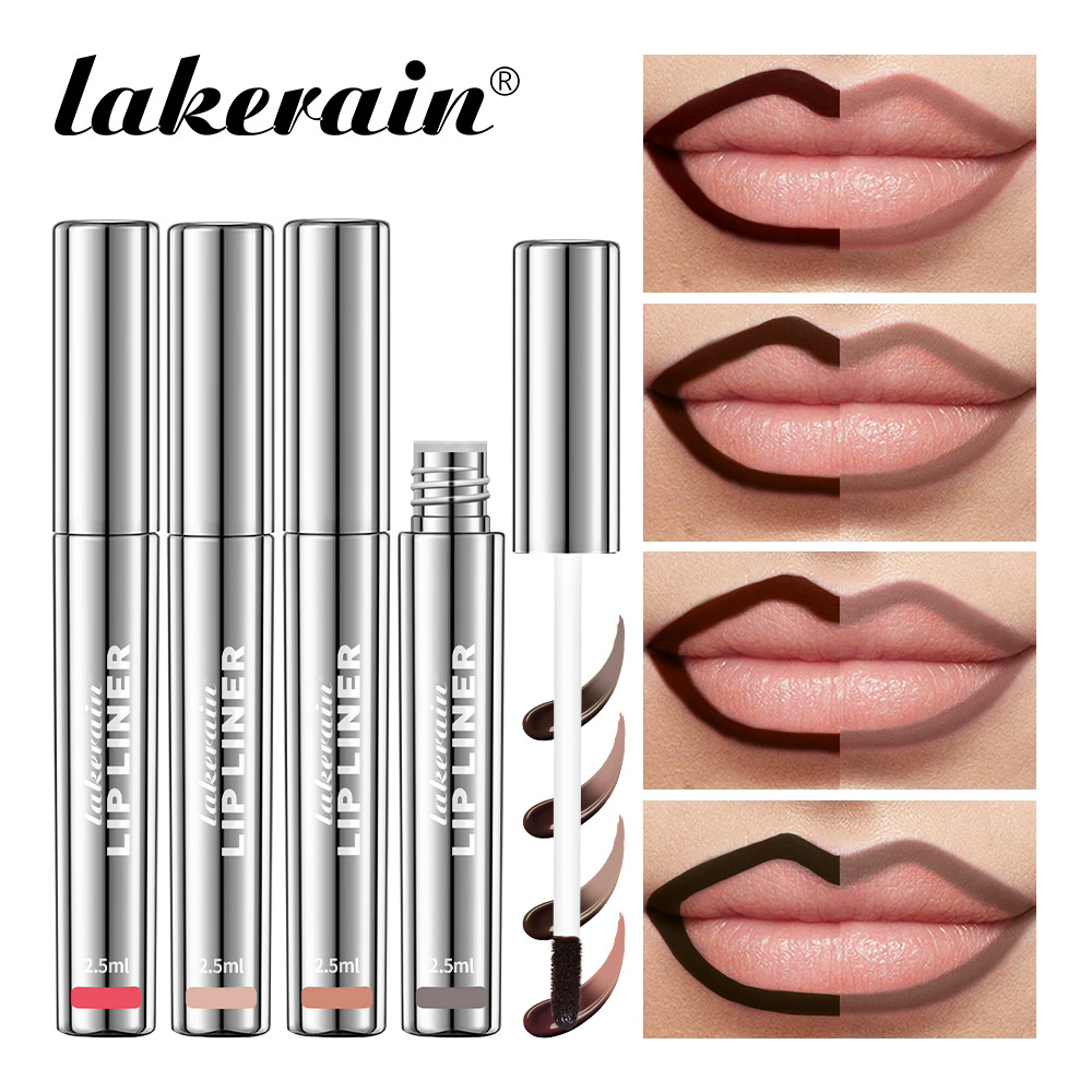 1PC peeling lipliner, long-term wear, stain, tattoo contour, lipliner, matte surface view 5