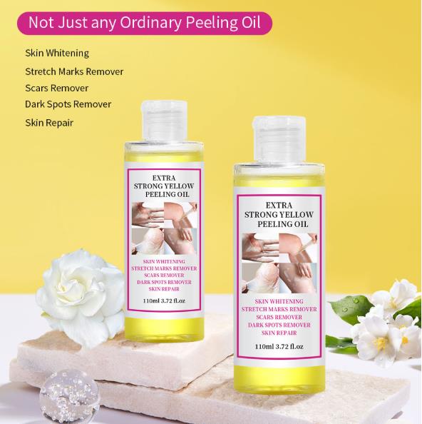 1PC  Tender and Whitening Peeling Oil, Hand, Foot, Face, Whole Body Care Moisturizing Oil