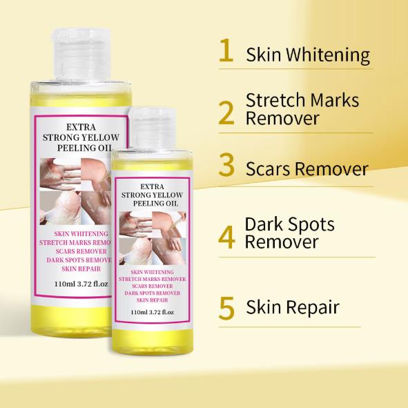 1PC  Tender and Whitening Peeling Oil, Hand, Foot, Face, Whole Body Care Moisturizing Oil