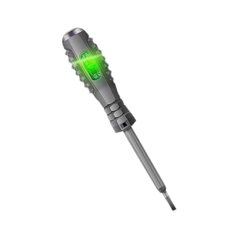 1PC  Digital Voltage Tester Pen Non-contact Induction Screwdriver Test Pencil Word/Cross Screwdriver Voltmeter Detector