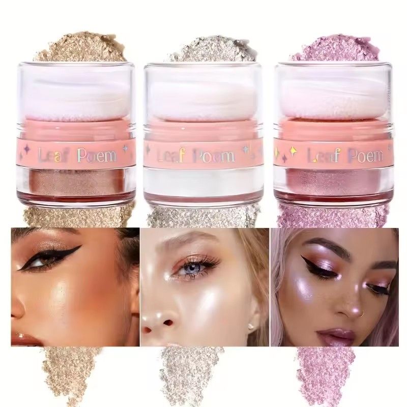 1PC Shining Fairy Powder Body Shining High Gloss Shining Powder Cosmetics, Facial Body Glitter and Body Shining Powder Cosmetics view 6