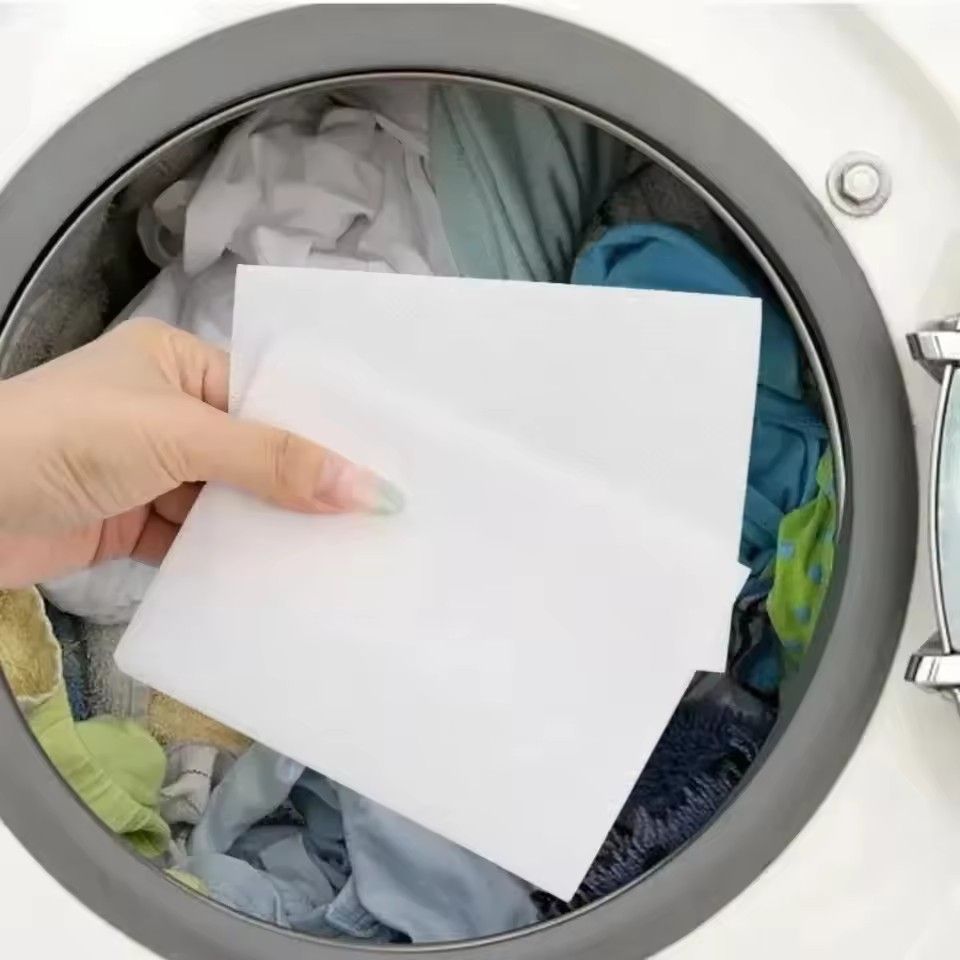 50PCS washing machine color absorbing film, anti staining washing film, anti fouling washing film