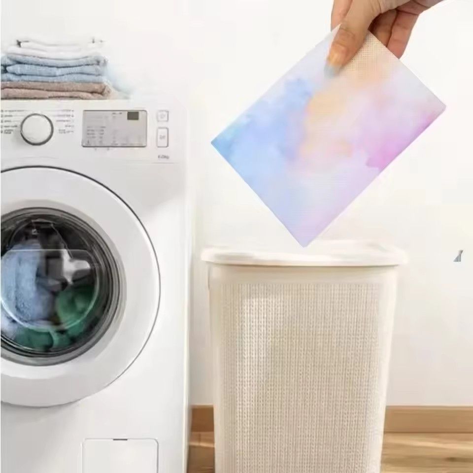 50PCS washing machine color absorbing film, anti staining washing film, anti fouling washing film