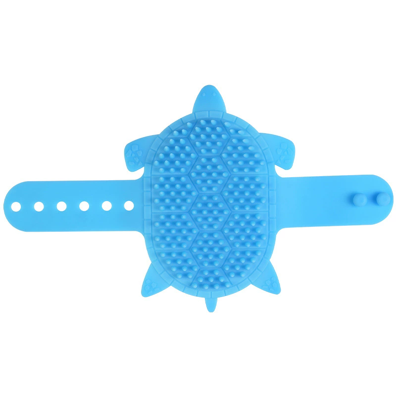 1PC Cat Brush Comb Cat Toy Kitten Grooming Self Cleaning Wall Corner Scratcher Cats Massage Silicone Comb Brush Cat Accessories