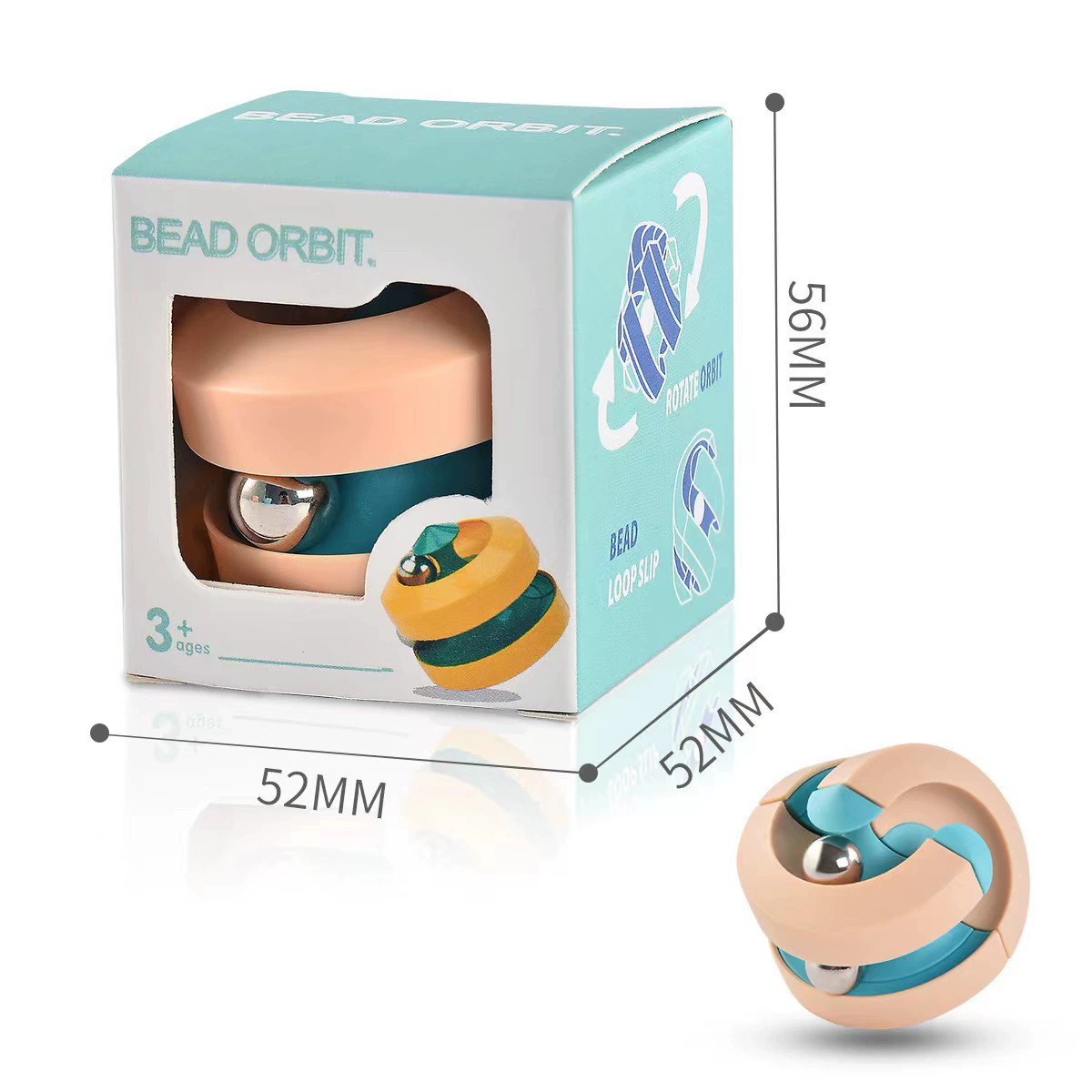 1PC  Track Toys Relieve Boredom And Stress Track Child Toy Puzzle Decompression Gyroscope  New Intellectual Toys Ball