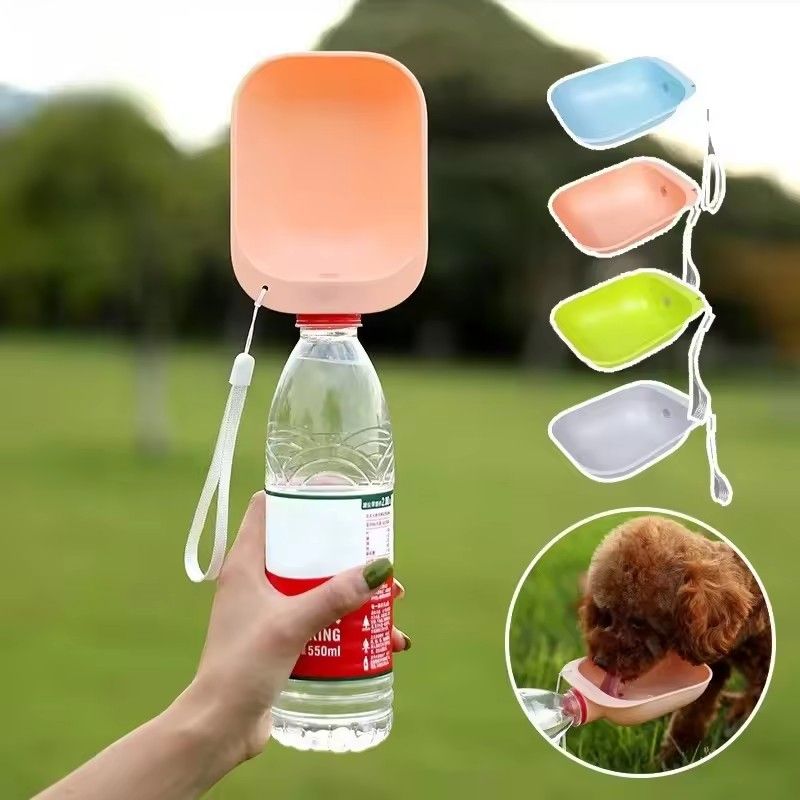 1PC  Dog Travel Water Bottle Portable Pet Dog Water Bottle Drinking Water Feeder for DogCat Outdoor Water Bowl Bottle Pet Supplies