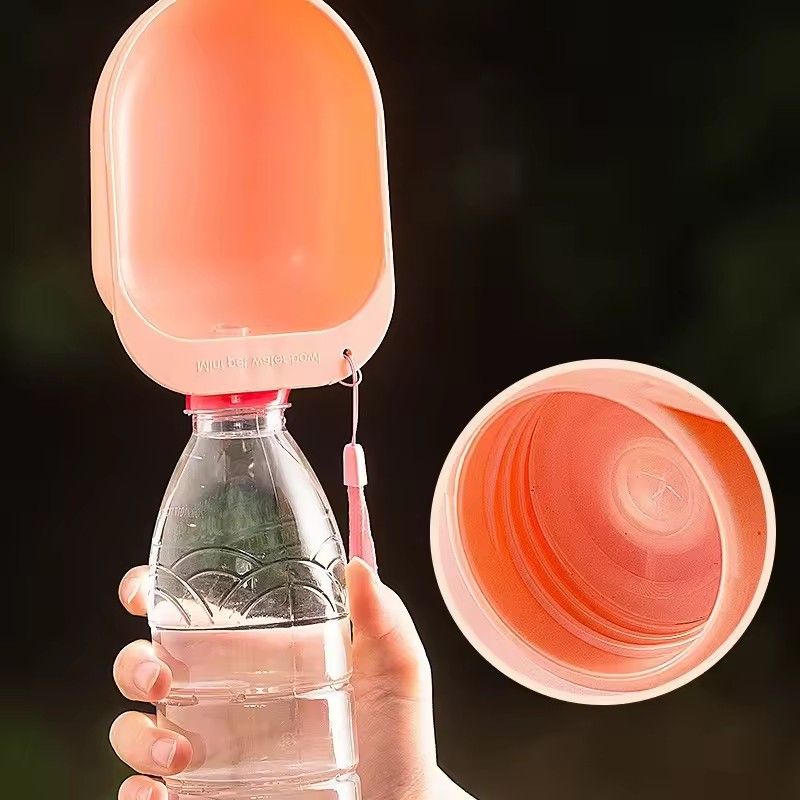 1PC  Dog Travel Water Bottle Portable Pet Dog Water Bottle Drinking Water Feeder for DogCat Outdoor Water Bowl Bottle Pet Supplies