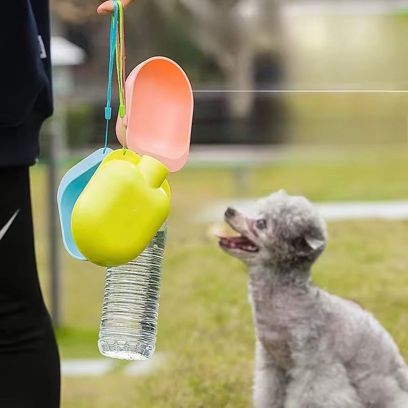 1PC  Dog Travel Water Bottle Portable Pet Dog Water Bottle Drinking Water Feeder for DogCat Outdoor Water Bowl Bottle Pet Supplies