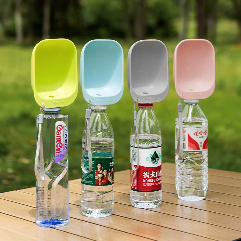 1PC  Dog Travel Water Bottle Portable Pet Dog Water Bottle Drinking Water Feeder for DogCat Outdoor Water Bowl Bottle Pet Supplies