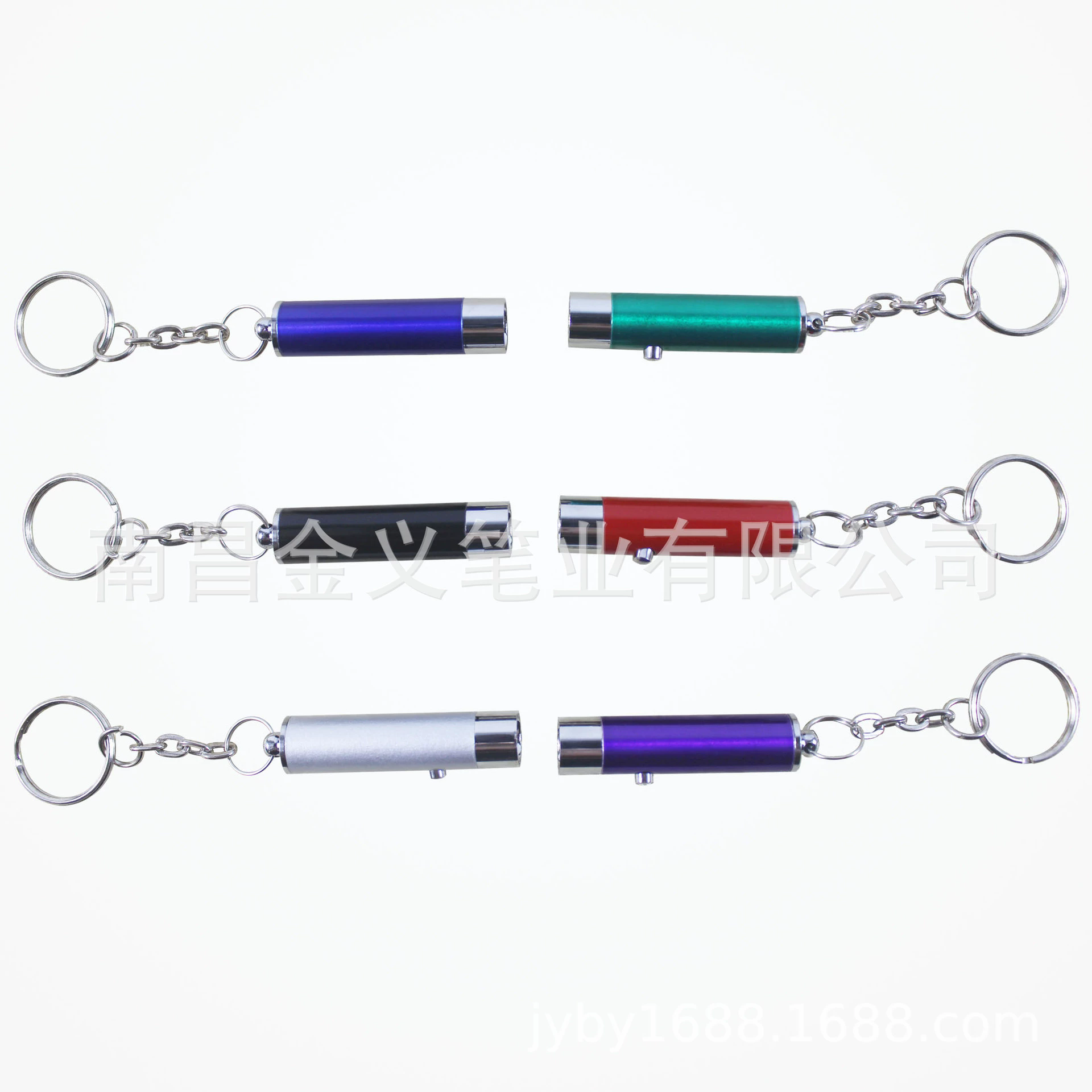 1PC Micro LED Flashlight Keychain Torch Outdoor Camping Emergency Light for Marker Checker Detection Anti-fake UV Light Key Ring