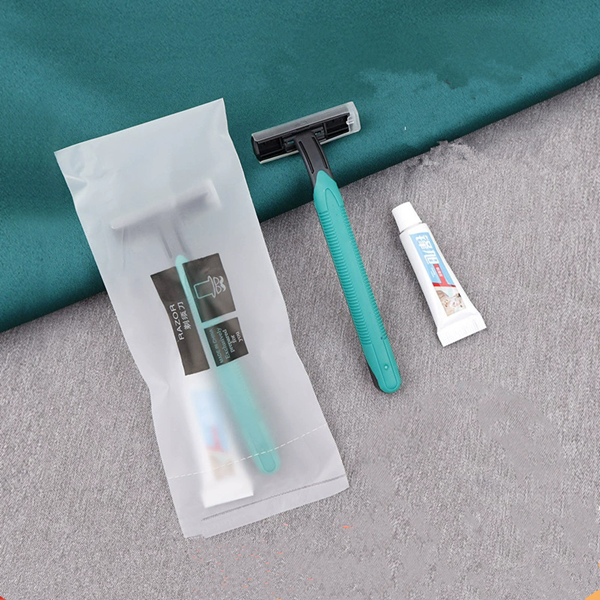 5PCS   Disposable Whiskers Shaving Shavers Body Trimmer Stainless 2 Layers Blade Razors for Men Women Hotel