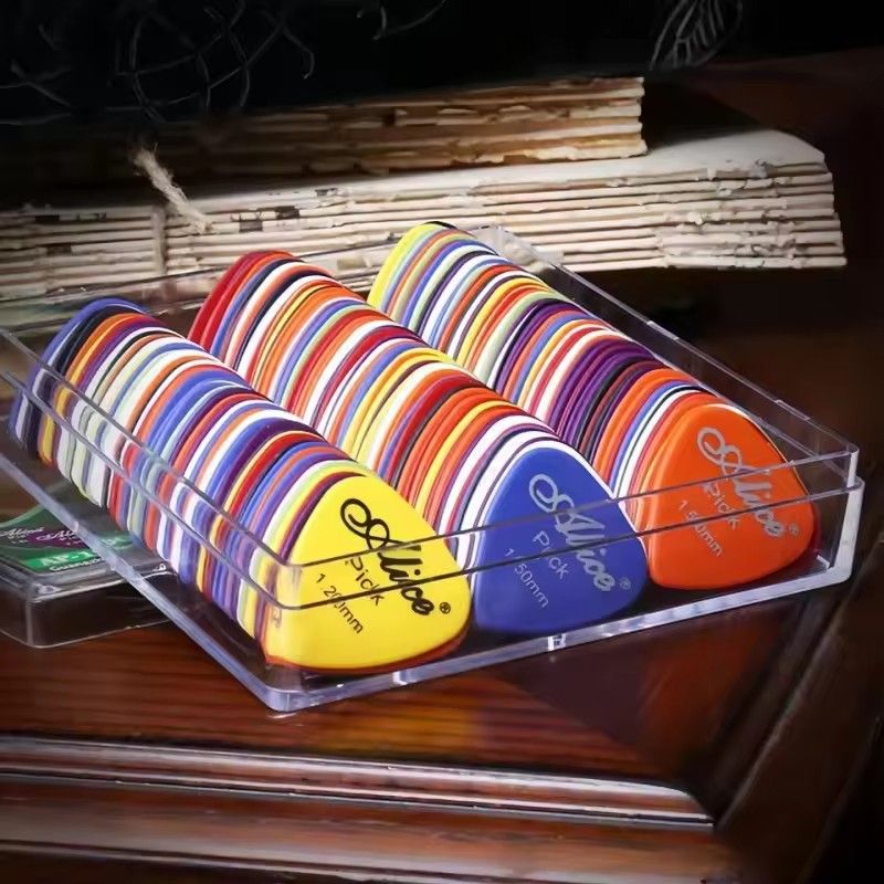 50Pcs Guitar Pick Original Sound Electric Bass Moderator Guitars Accessories Music Instruments Free Shipping