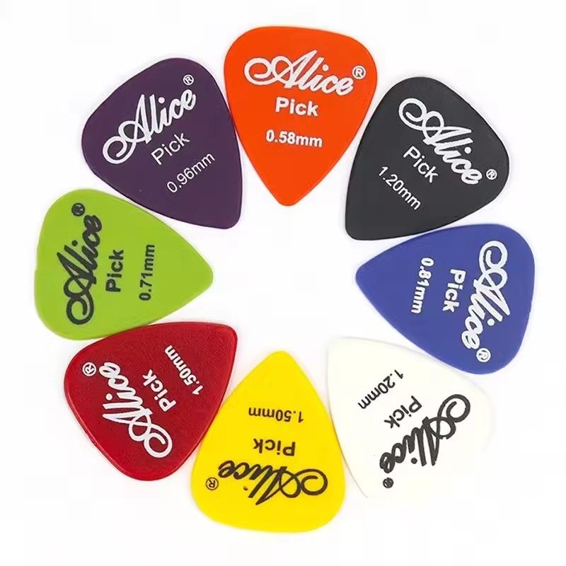 50Pcs Guitar Pick Original Sound Electric Bass Moderator Guitars Accessories Music Instruments Free Shipping