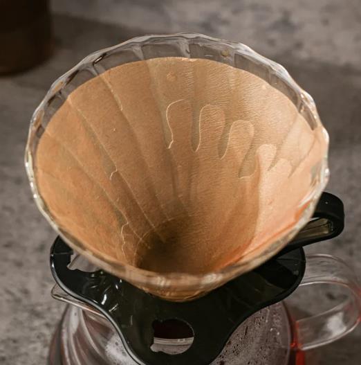100Pcs Coffee Filter Paper Hand-brewed Coffee Special Conical Wood Pulp Portable Pull-out Drip Filter Paper Household Cafe Tools