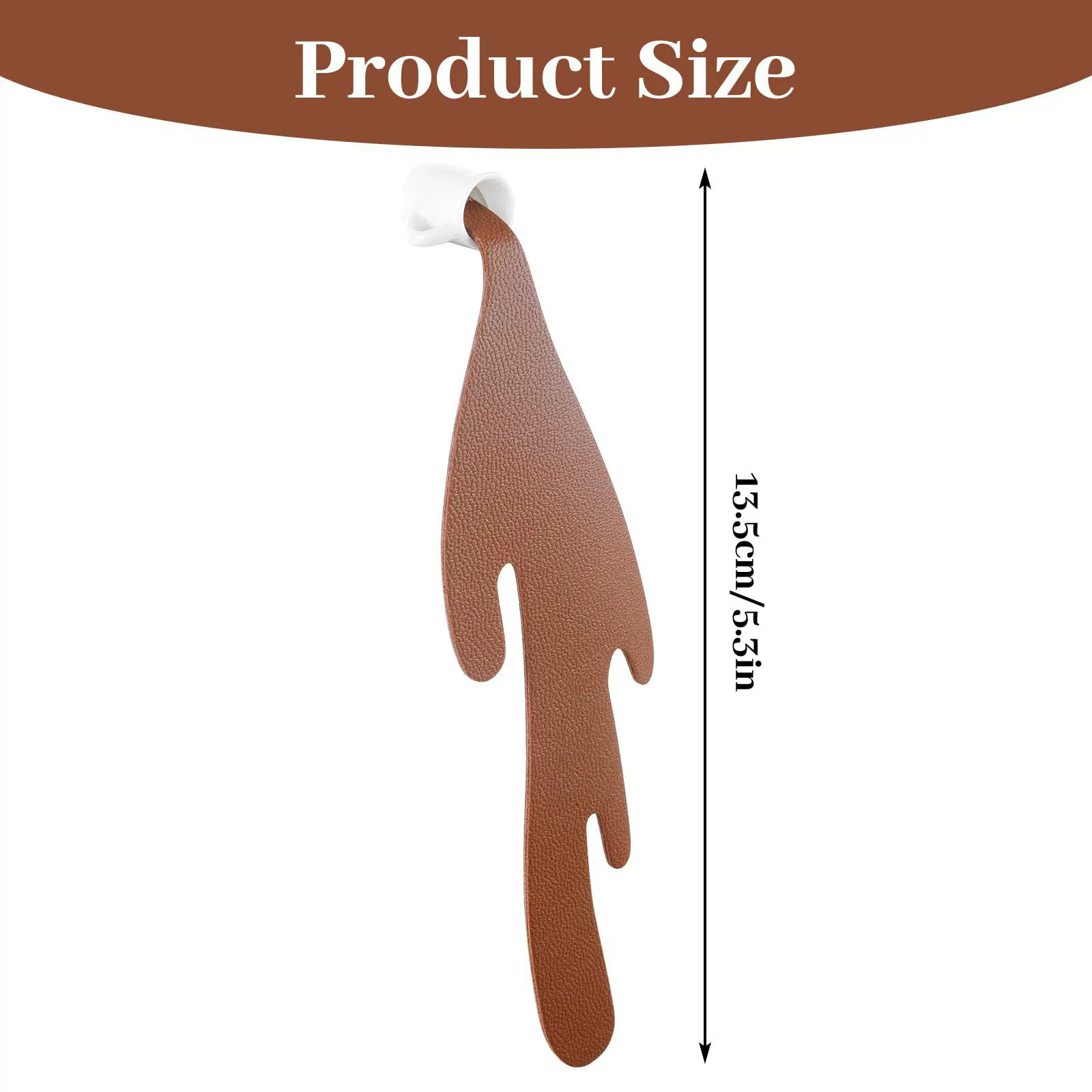 2PCCute Spilled Coffee Bookmark Corner Marker for Reading Funny Bookmarks for Reading Corner Bookmark Stationery School Supplies