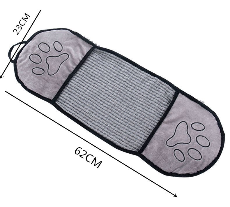 1PC  Thick Pet Bath Towel Soft Super Absorbent Dog Towel Quick Drying Cat Bathing Towel Pet Cleaning Washcloth Dog Accessories