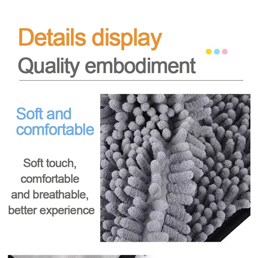 1PC  Thick Pet Bath Towel Soft Super Absorbent Dog Towel Quick Drying Cat Bathing Towel Pet Cleaning Washcloth Dog Accessories