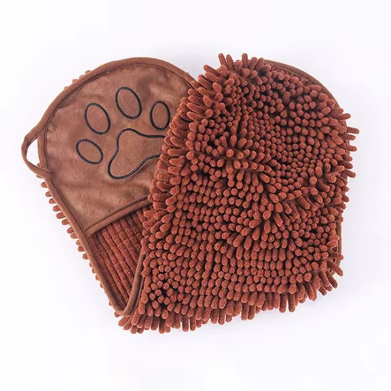 1PC  Thick Pet Bath Towel Soft Super Absorbent Dog Towel Quick Drying Cat Bathing Towel Pet Cleaning Washcloth Dog Accessories