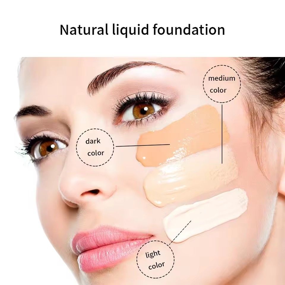 1PC  Face Foundation Cream Oil-Control Matte BB Cream Waterproof Long Lasting Concealer Full Coverage Professional Makeup