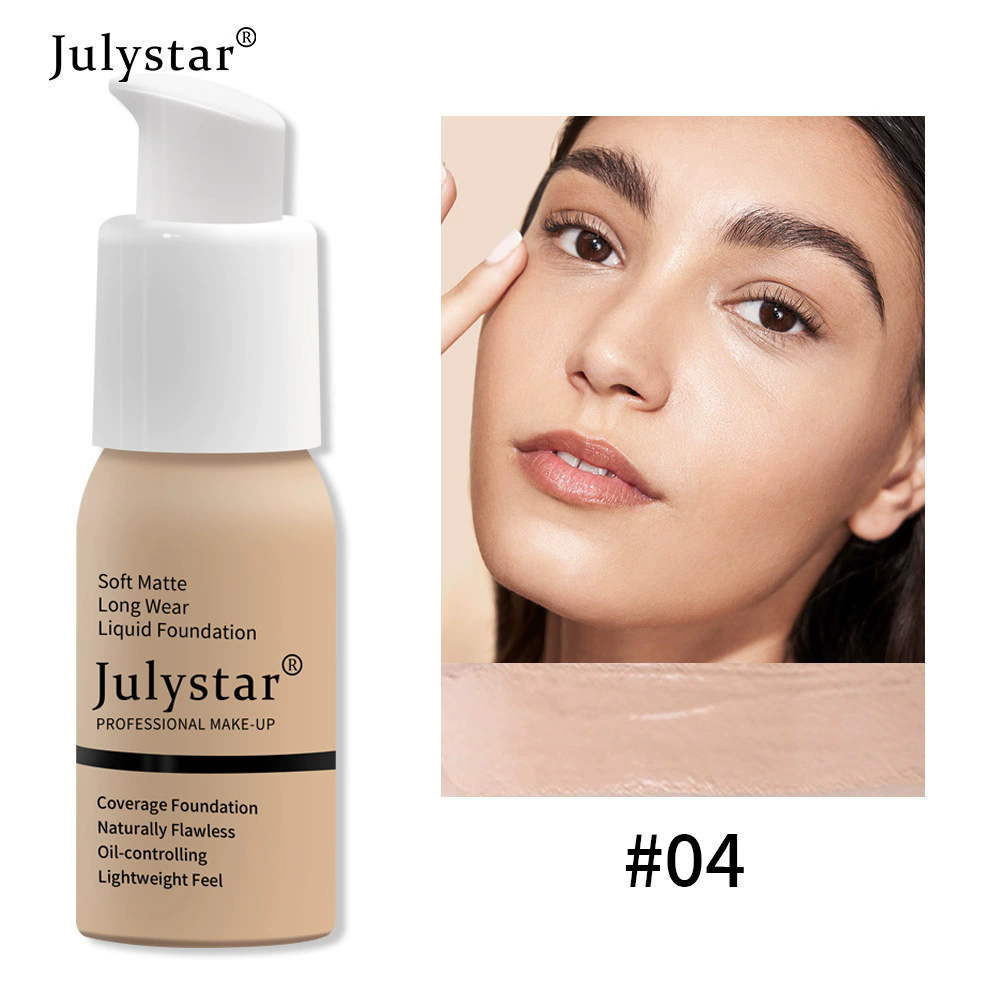 1PC  Face Foundation Cream Oil-Control Matte BB Cream Waterproof Long Lasting Concealer Full Coverage Professional Makeup