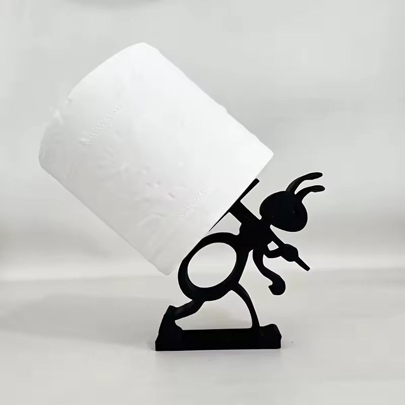 1PC  Cute Simple Animal Tissue Holder -Minimalist And Practical Paper Roll Holder An Ideal Creative For Holiday Gift Idea