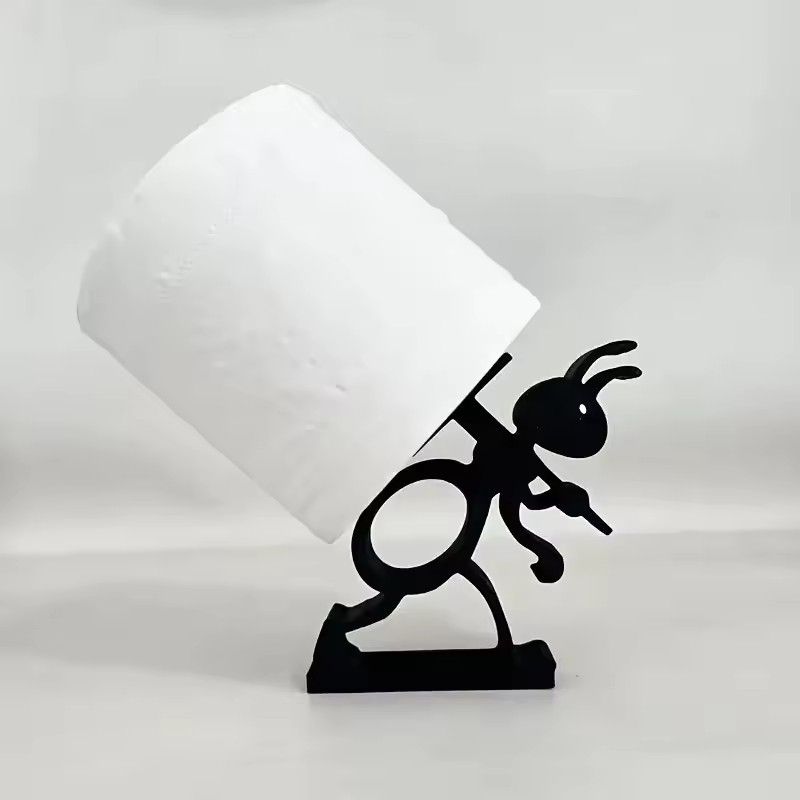 1PC  Cute Simple Animal Tissue Holder -Minimalist And Practical Paper Roll Holder An Ideal Creative For Holiday Gift Idea