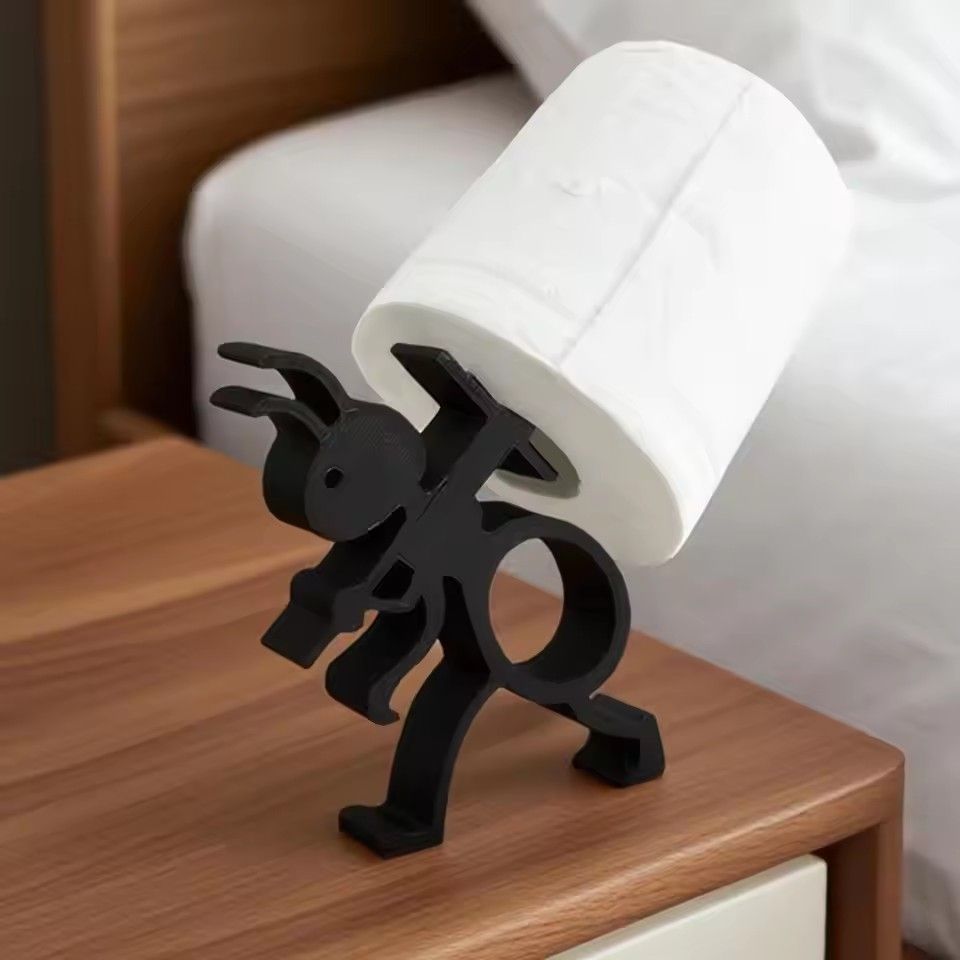1PC  Cute Simple Animal Tissue Holder -Minimalist And Practical Paper Roll Holder An Ideal Creative For Holiday Gift Idea
